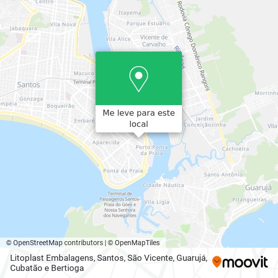 Litoplast Embalagens mapa