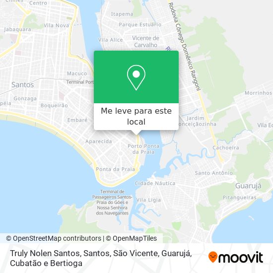 Truly Nolen Santos mapa