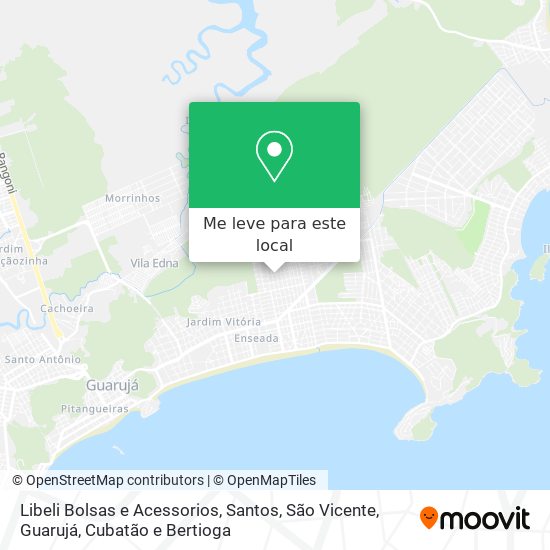 Libeli Bolsas e Acessorios mapa