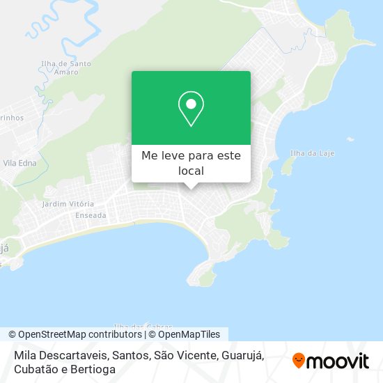 Mila Descartaveis mapa