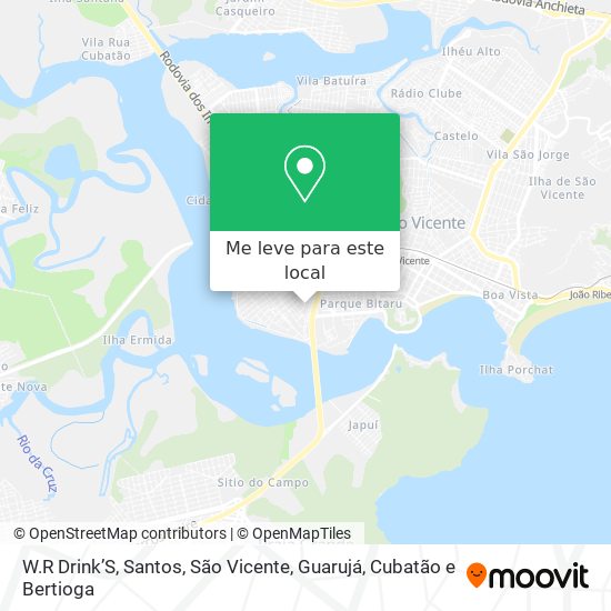 W.R Drink’S mapa