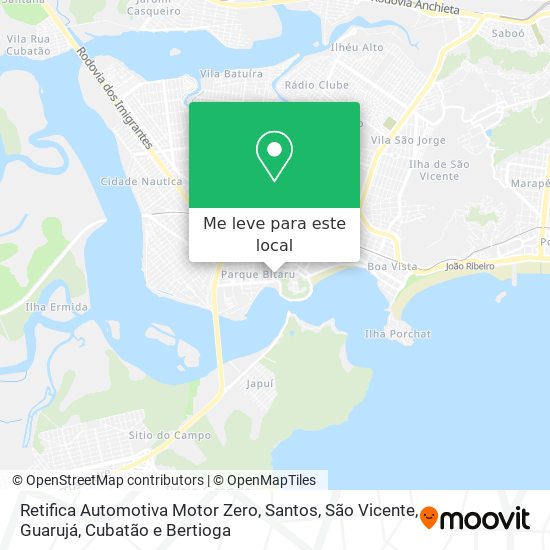 Retifica Automotiva Motor Zero mapa