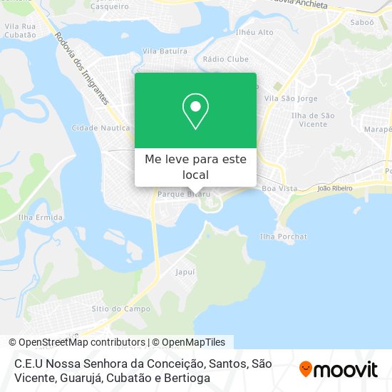 C.E.U Nossa Senhora da Conceição mapa