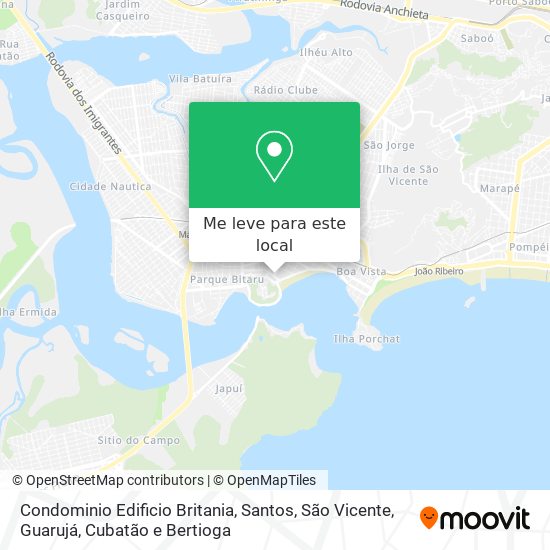 Condominio Edificio Britania mapa