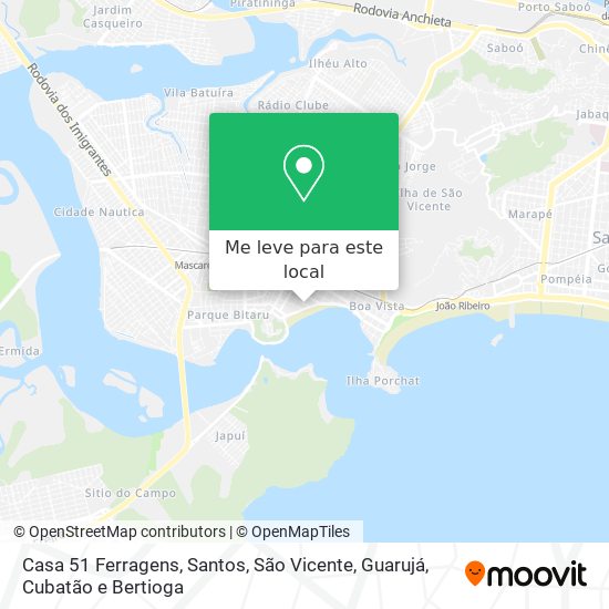 Casa 51 Ferragens mapa