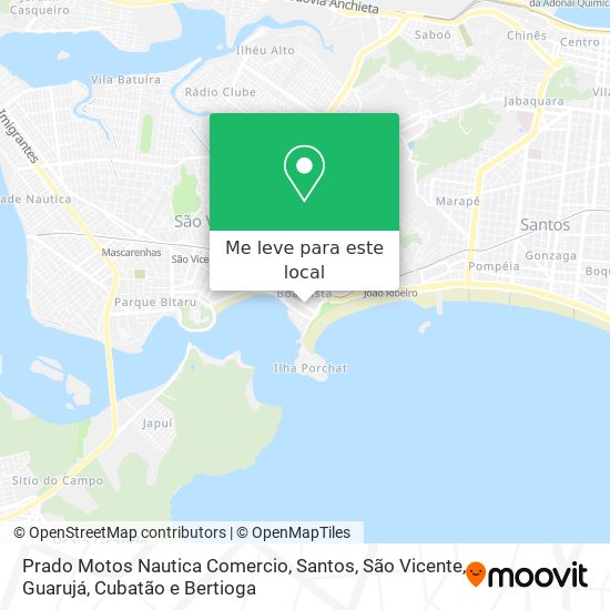 Prado Motos Nautica Comercio mapa