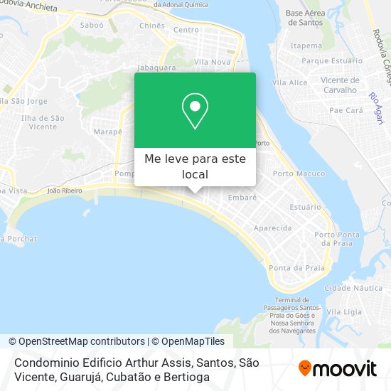 Condominio Edificio Arthur Assis mapa