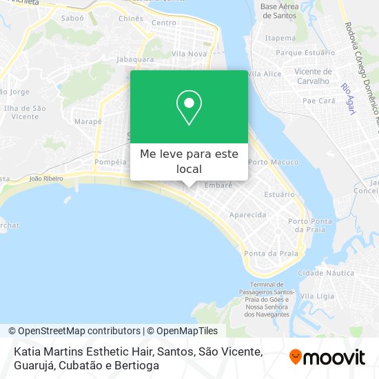 Katia Martins Esthetic Hair mapa
