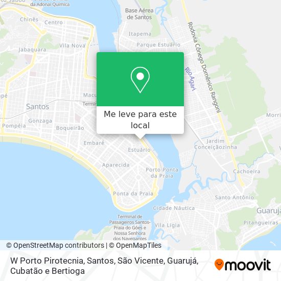 W Porto Pirotecnia mapa
