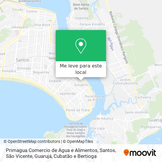 Primagua Comercio de Agua e Alimentos mapa