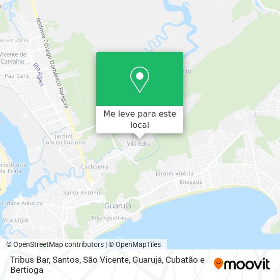 Tribus Bar mapa