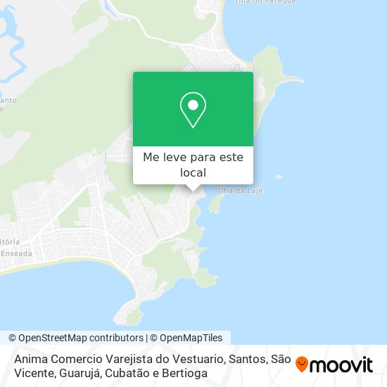 Anima Comercio Varejista do Vestuario mapa