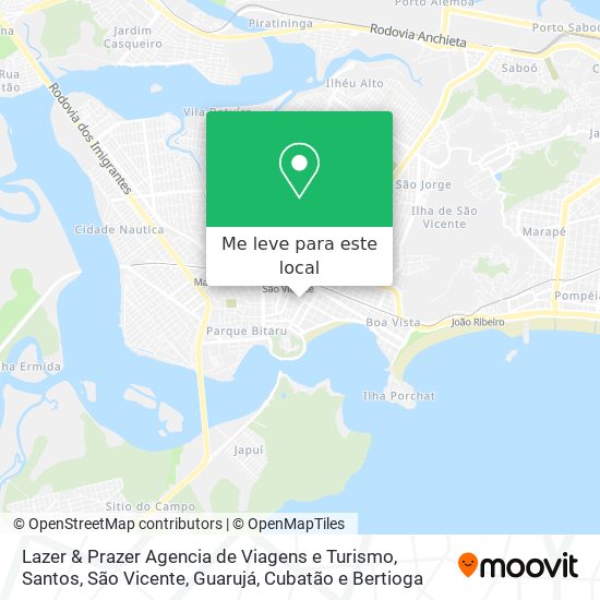 Lazer & Prazer Agencia de Viagens e Turismo mapa