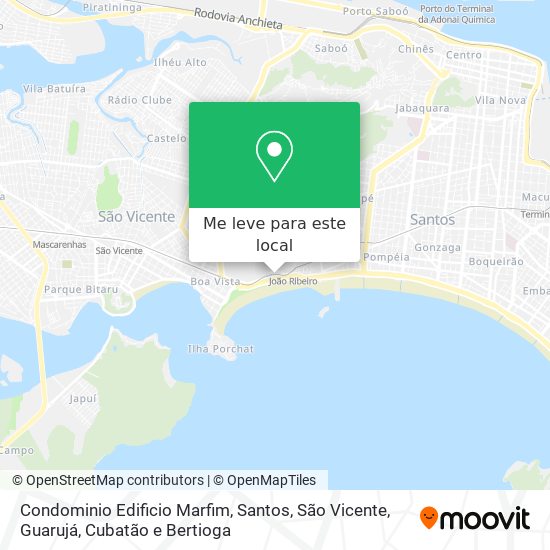 Condominio Edificio Marfim mapa