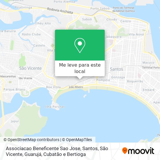 Associacao Beneficente Sao Jose mapa