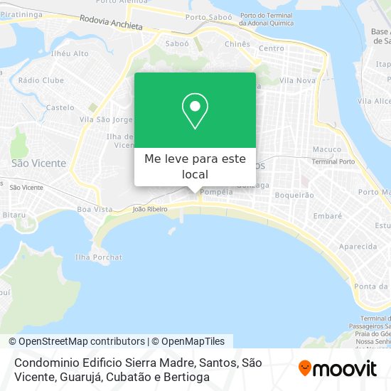 Condominio Edificio Sierra Madre mapa