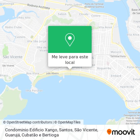 Condominio Edificio Xango mapa