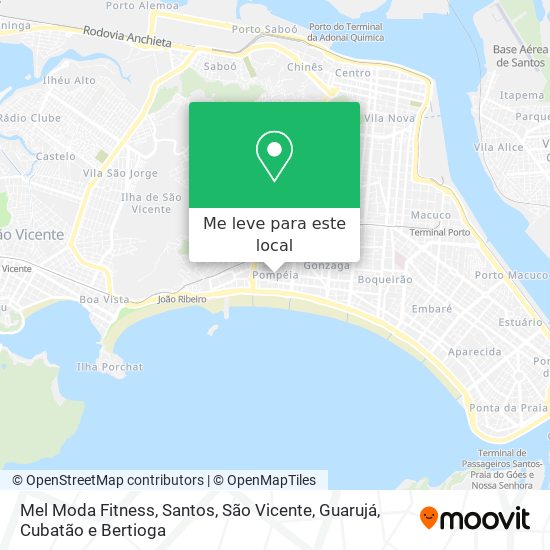Mel Moda Fitness mapa