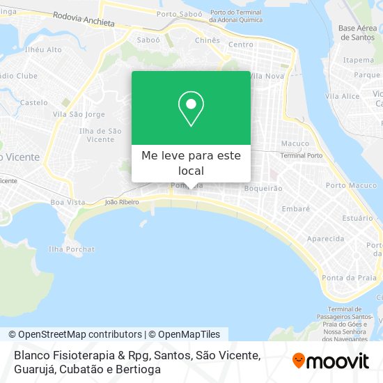 Blanco Fisioterapia & Rpg mapa