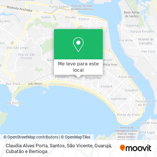 Claudia Alves Porta mapa