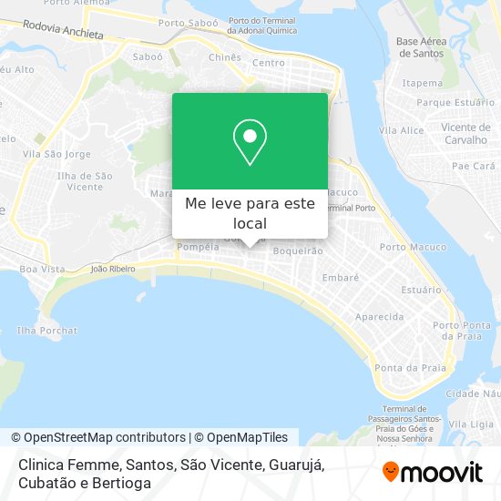 Clinica Femme mapa