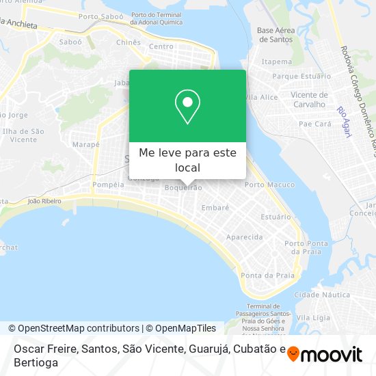 Oscar Freire mapa