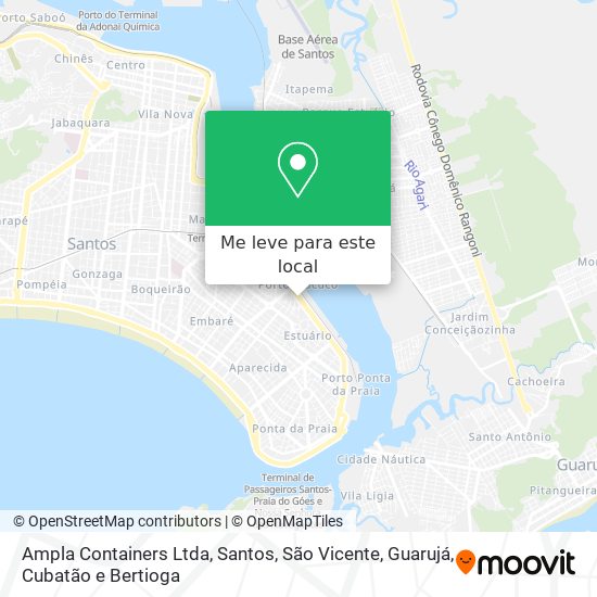 Ampla Containers Ltda mapa