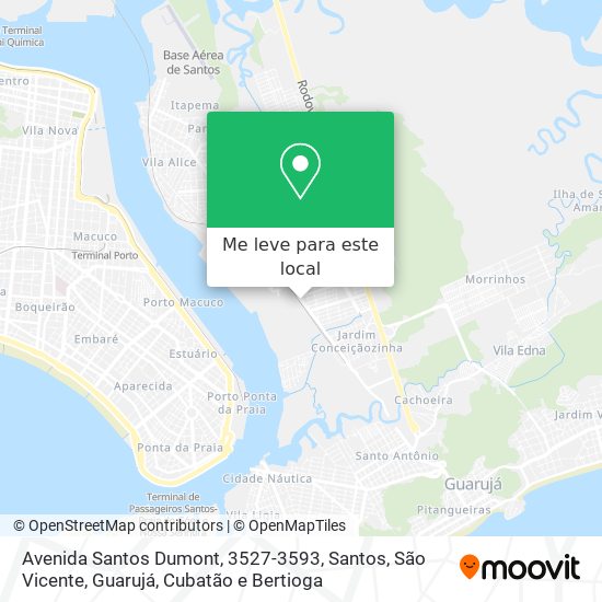 Avenida Santos Dumont, 3527-3593 mapa
