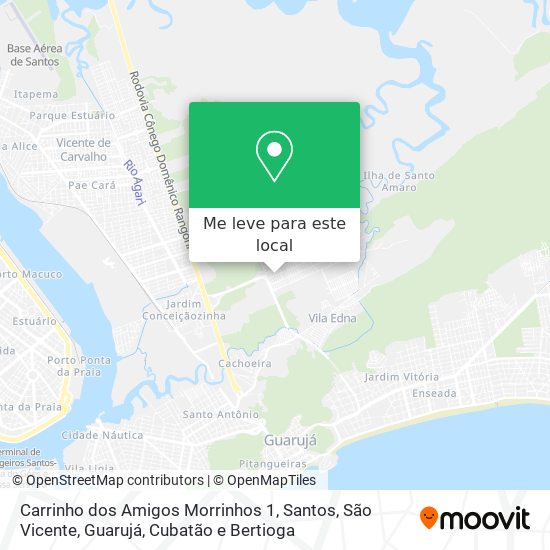 Carrinho dos Amigos Morrinhos 1 mapa