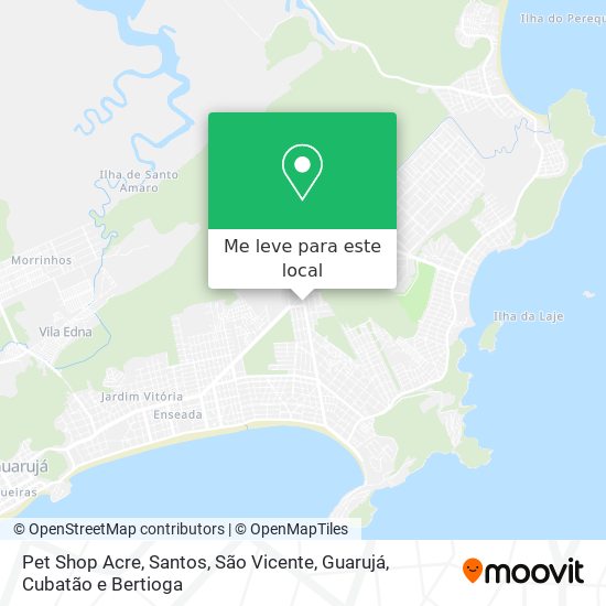 Pet Shop Acre mapa