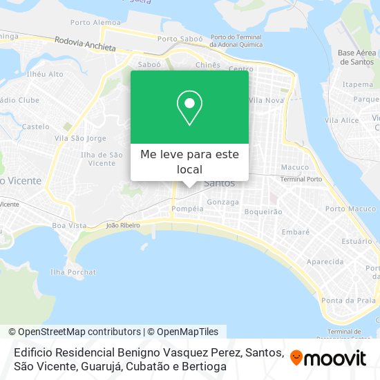 Edificio Residencial Benigno Vasquez Perez mapa