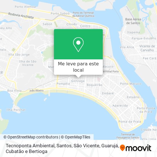 Tecnoponta Ambiental mapa