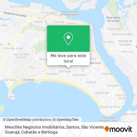 Meschini Negócios Imobiliários mapa
