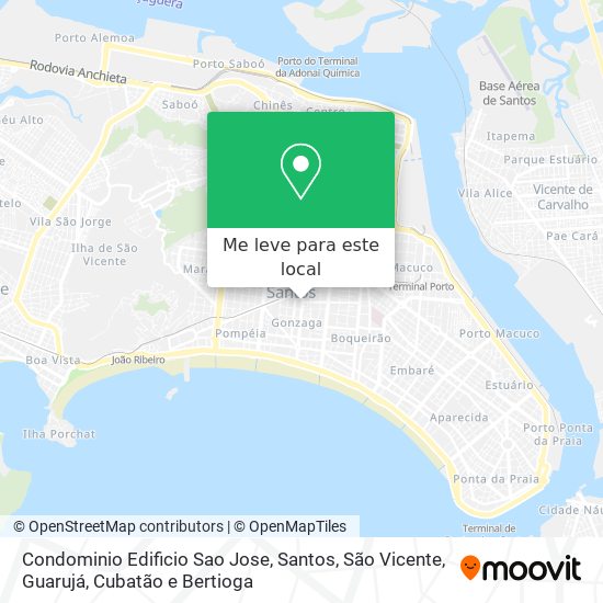 Condominio Edificio Sao Jose mapa