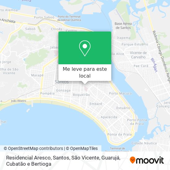 Residencial Aresco mapa