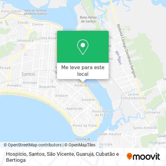 Hospício mapa