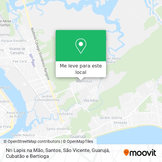 Nri Lapis na Mão mapa