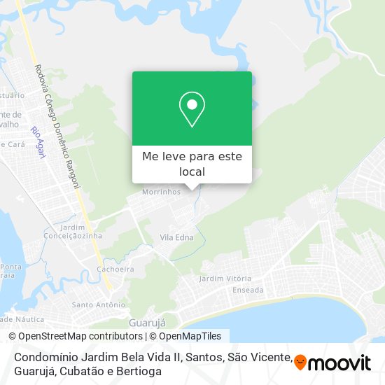 Condomínio Jardim Bela Vida II mapa