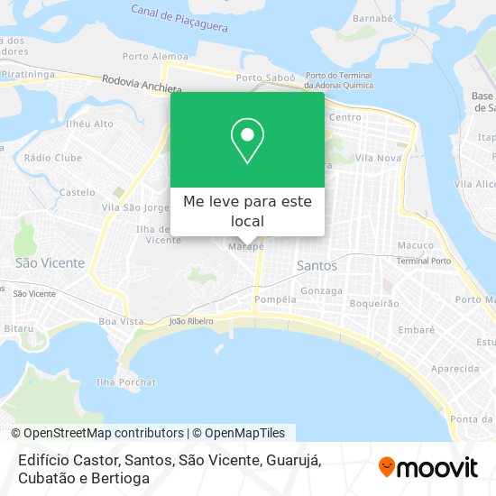 Edifício Castor mapa