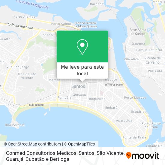 Conmed Consultorios Medicos mapa