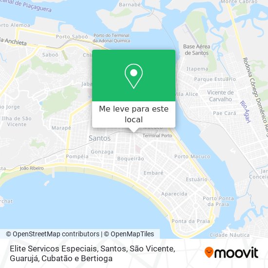 Elite Servicos Especiais mapa