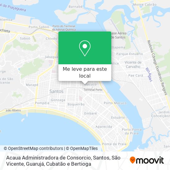 Acaua Administradora de Consorcio mapa