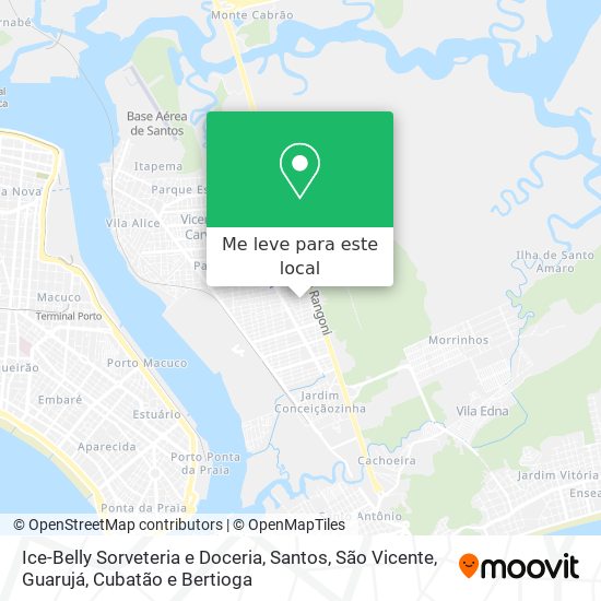 Ice-Belly Sorveteria e Doceria mapa