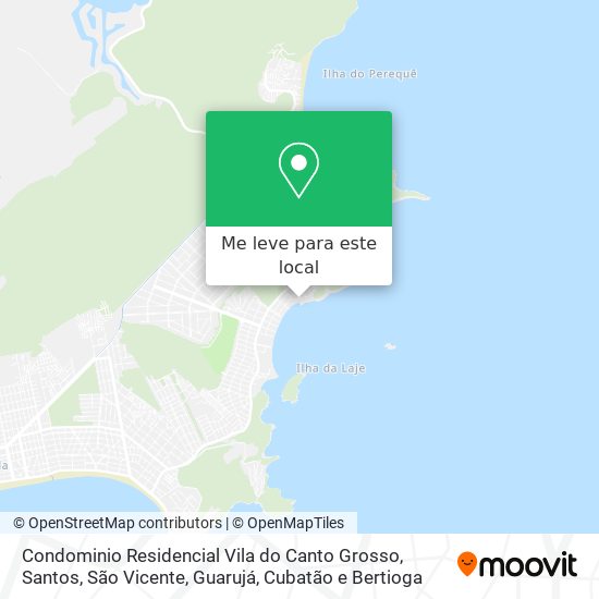 Condominio Residencial Vila do Canto Grosso mapa
