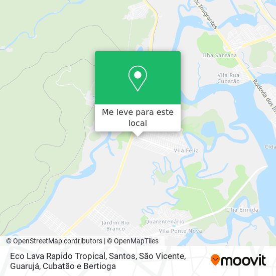Eco Lava Rapido Tropical mapa
