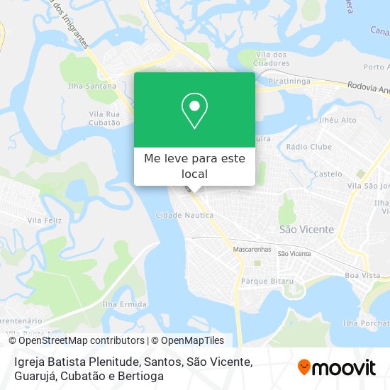 Igreja Batista Plenitude mapa