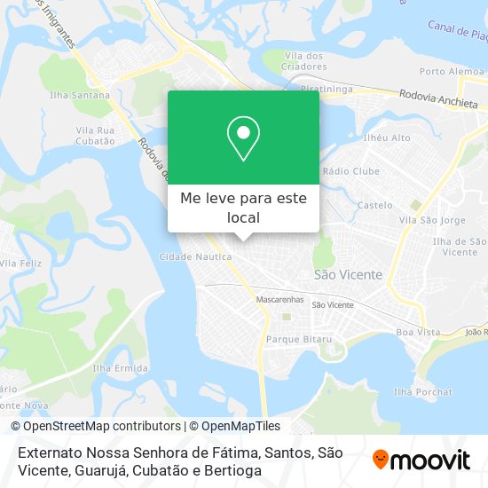 Externato Nossa Senhora de Fátima mapa
