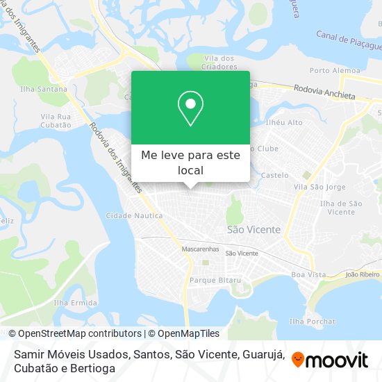Samir Móveis Usados mapa