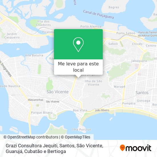 Grazi Consultora Jequiti mapa