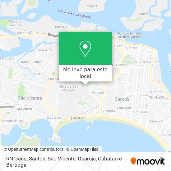 RN Gang mapa